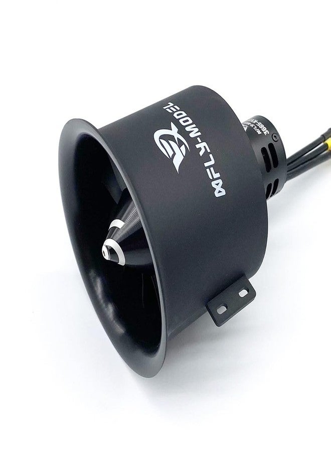 XFLY-MODEL 80mm 12-Blade EDF Ducted Fan with 6S Brushless Inrunner 3665-KV2300 Motor PRO Model Jet Aircraft - Image 2